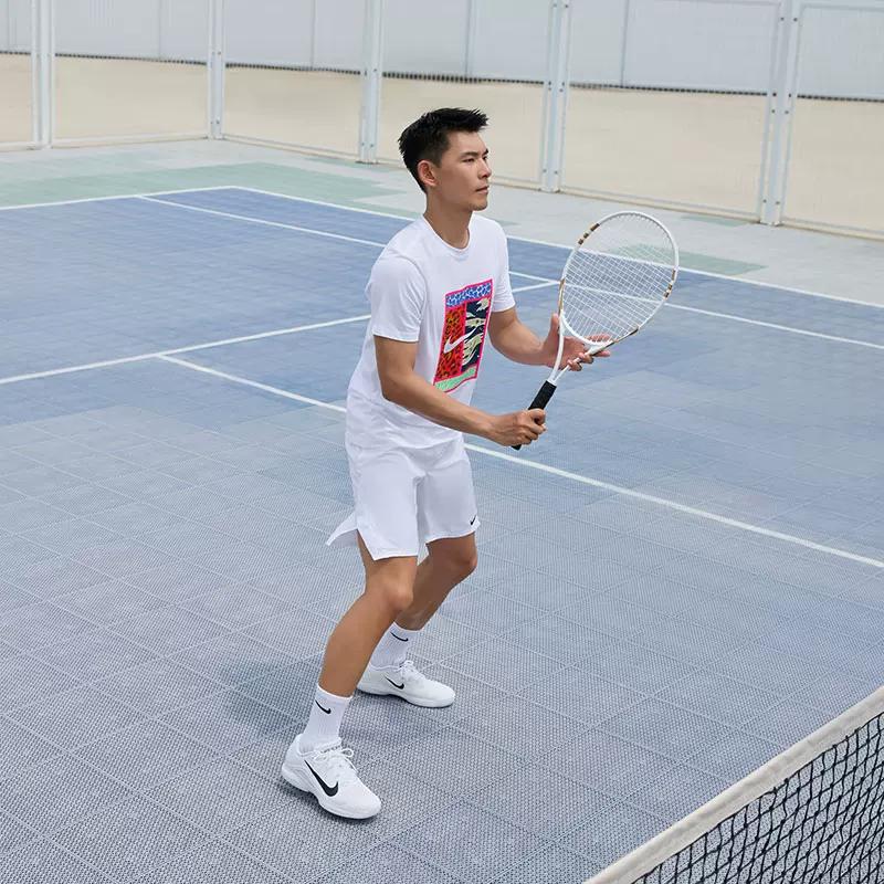 Nike Мужские теннисные кроссовки Carlos Alcaraz в том же стиле, весенняя модель - NIKE VAPOR 12 FV5552