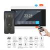 WIFI TUYA 4-проводной 7-дюймовый сенсорный экран 1080P HD IP65 Водонепроницаемый PIR Детекция движения Ночное видение Умный домофон Видеодомофон