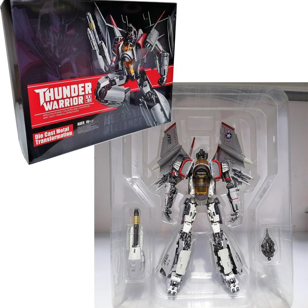 Transformation Toys Thunder Warrior Robot Lightning SX01 Blitzwing Hornet Gaiden Starscream SX-01
