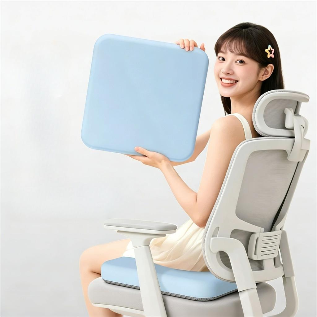 Non-slip Hemorrhoid Seat Cushion Rebound Chair Pad for Long Sitting,Memory Sponge Seat Cushion, Chair Cushion,Universal Sitting Chair Cushion, Fart