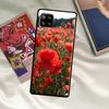 Poppy Flower Bloom Case For Samsung Galaxy A06 A16 A56 A36 A26 A54 A34 A14 A52 A32 A12 A13 A33 A53 A15 A35 A55