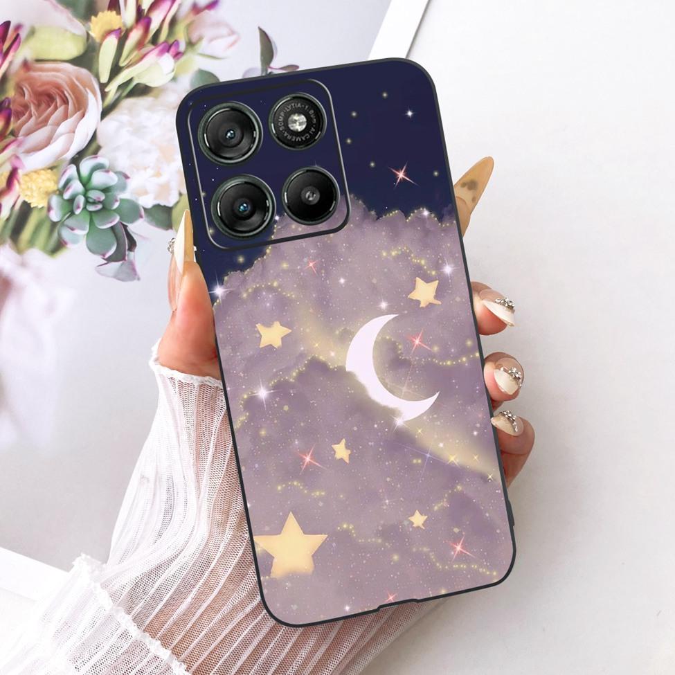 Casing For Motorola Moto G77 Case Aesthetic Luxury Cute Cat Fashion Butterfly Cool Painted Cover For Motorola XT2621-4