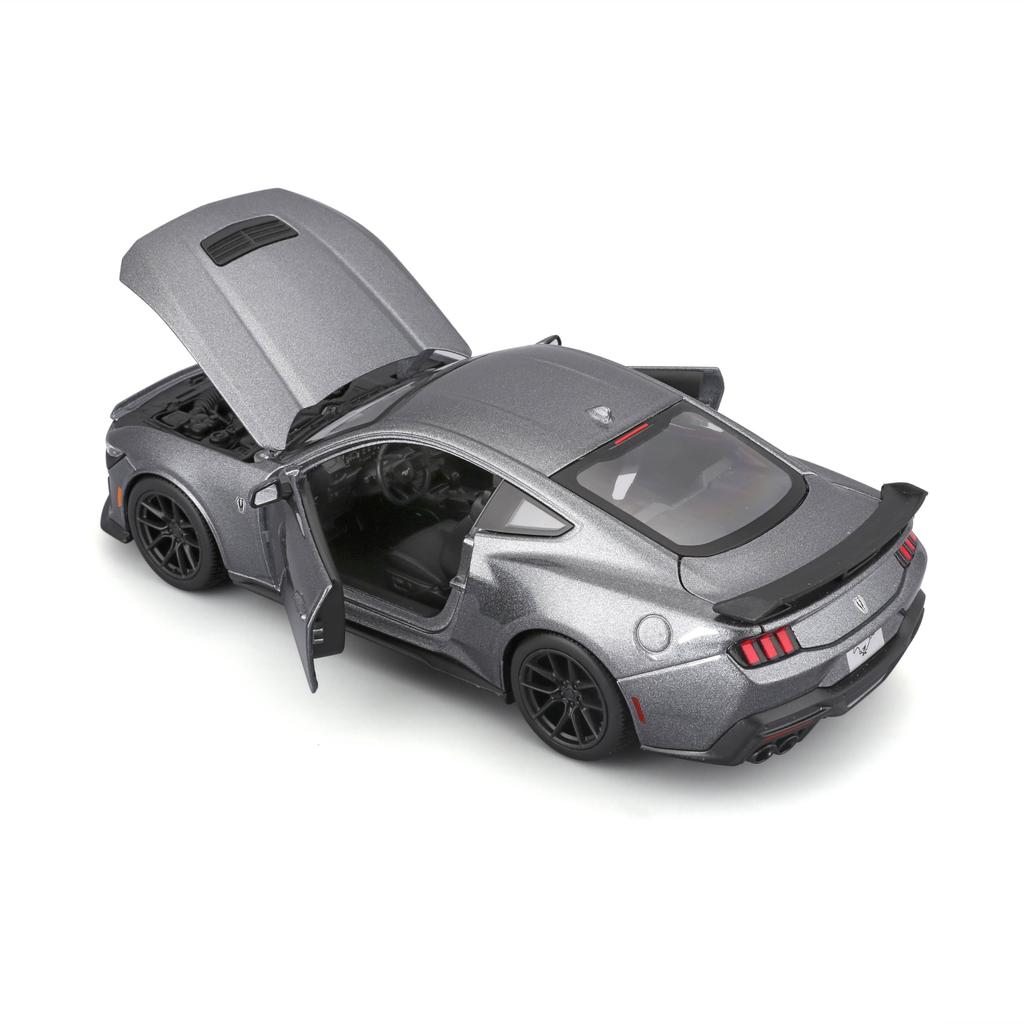 Maisto Ford Mustang Dark Horse 2024 Серый Металлическая Модель Готовый Продукт 32925 GY 1/24 / Автомобиль,