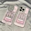 Transparent Phone Case 15 for IPhone 14 Ballet Music Box Protective Case 13 for Apple 11 Space Soft Case Anti Drop