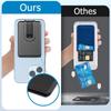 Silicone Wallet Case Stick on Card Case Convenient Phone Bracket  Phone