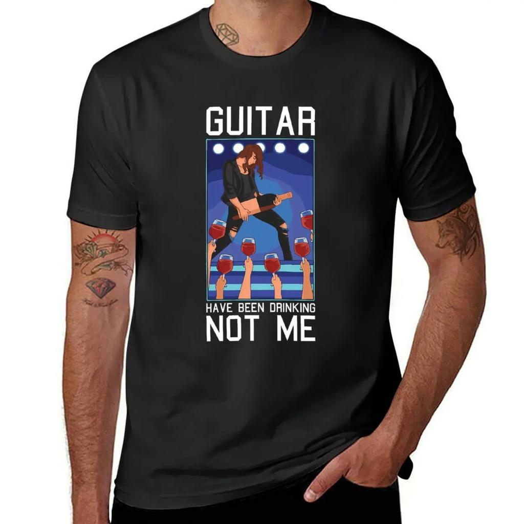 Funny Rock Music Guitarst Guitar Lover Motive With Quote TShirt plus sizes boys whites vintage funnys mens plain t shirts
