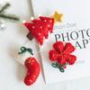 1/3 шт. Шерстяные войлочные рождественские подвески Ручная работа войлочные снеговики Рождественская елка Венок Носки Перчатки Подвесные украшения Navidad Декор для вечеринки
