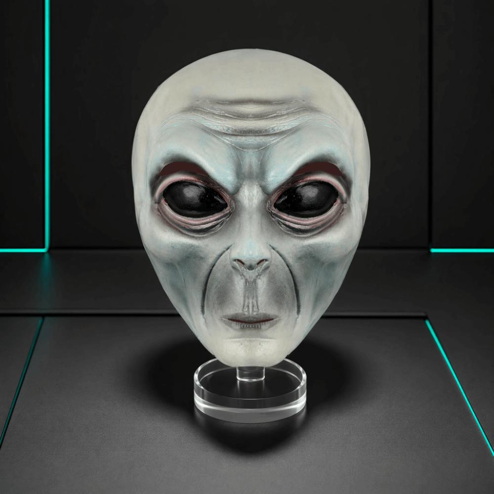 Full Head Mask Alien Mask Green Alien Mask Aliens Masks Fun Halloween Mask Carnival Dress Up