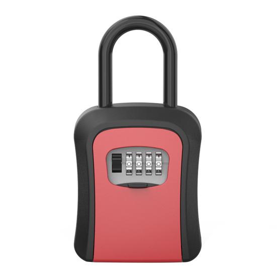 1 комплект ящика для ключей с подвесным крючком. 4-значный пароль. Высокая твердость. Хорошая безопасность. Быстрый сброс. Противоугонный настенный ключ. Безопасный комбинированный замок для дома.