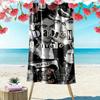 Custom Name Damon Salvatore Print Beach Towel, Large Soft Quick Dry Towel for Beach Camping Swimming -HE41
