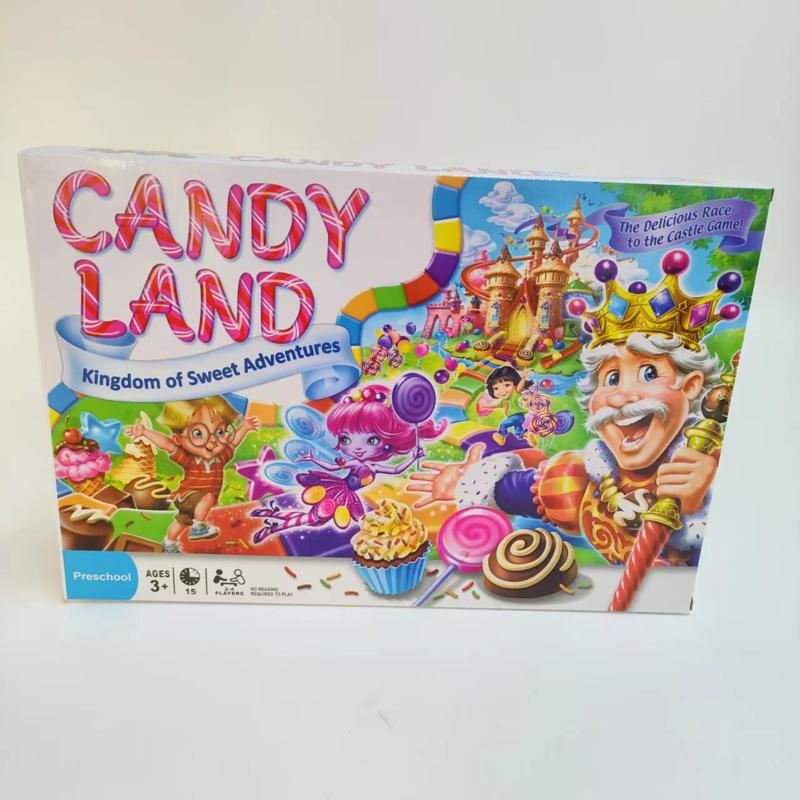 Настольная игра «Сладкое приключение» (Game Candy Sweet Adventure), Веселая семейная игра для 2-4 игроков, от 3 лет