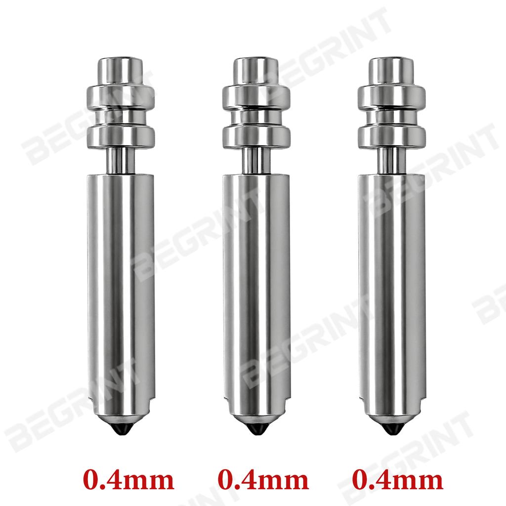For Anycubic Kobra X Bimetallic Hotend Nozzles Print Head Assembly With 0.2/0.4/0.6/0.8mm for Anycubic Kobra X Accessories
