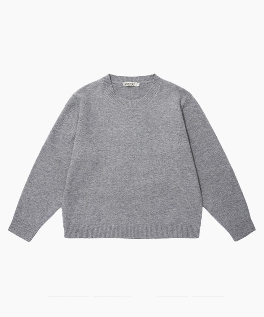 KKEEE All Day Poten Round Knit [Beige]