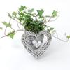 DIY Heart-shaped Pendants Wall Hanging Artificial Woven Wreaths  Wedding