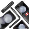 Карман для карточки Кожаный чехол для Samsung Galaxy Z Flip7 5G Flip 7 6 Flip6 Flip 5 4 3 Flip3 Flip4 Роскошные бизнес-чехлы