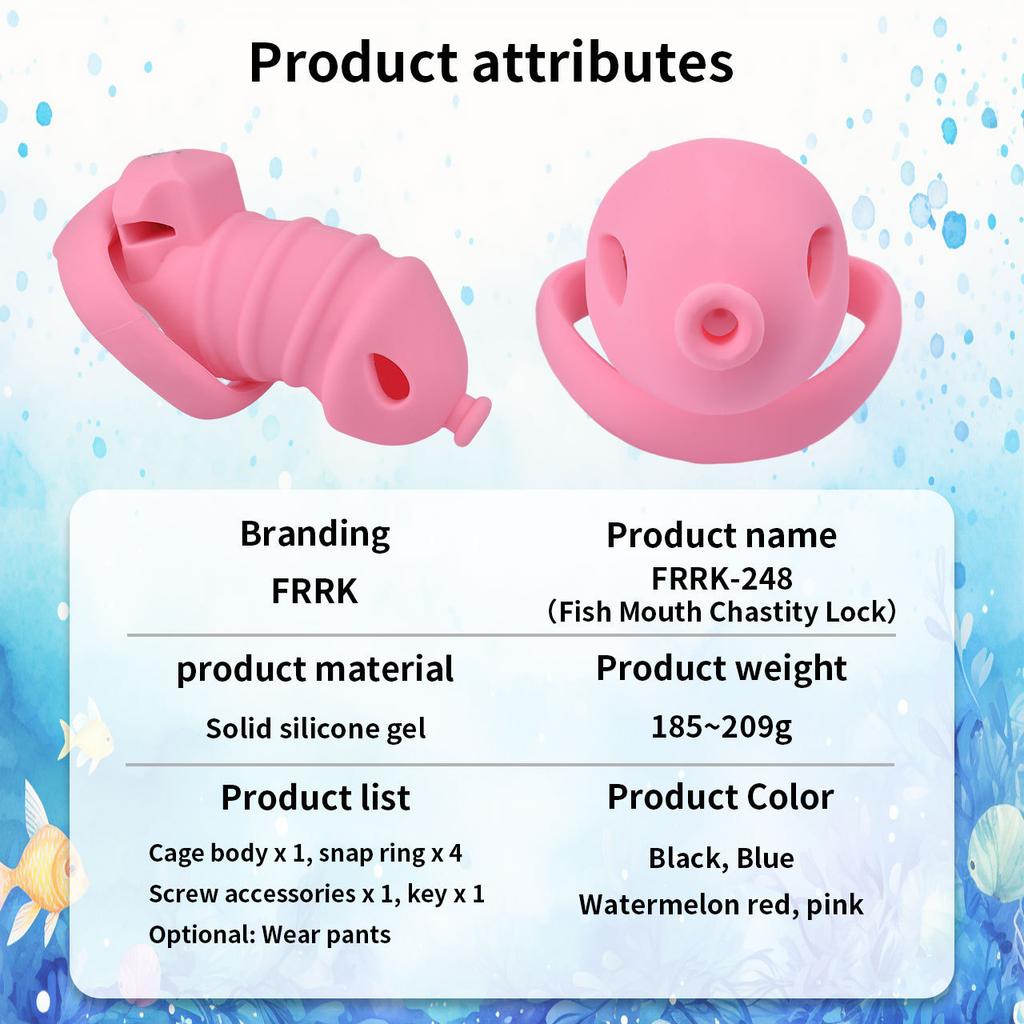 Soft Silicone Chastity Lock Male Penis CB Lock Gay Cuckold Adult Sex Toys BDSM Cock Ring 18+