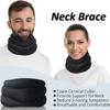 Neck Brace, Foam-filled Cervical Support Traction Device Neck Stabilization & Pressure Relief Device Adjustable Neck Stabilizer