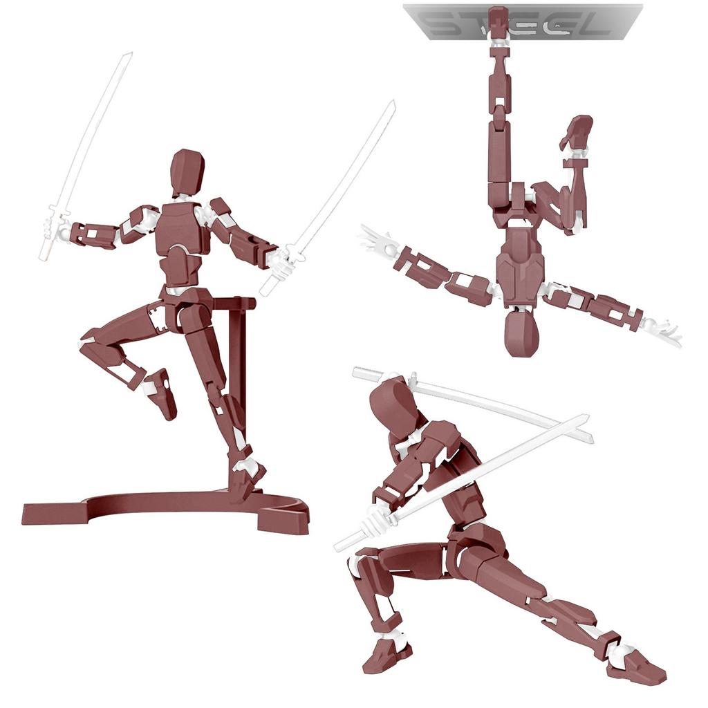 Магнитная кукла с 13 шарнирами, подвижная кукла, игрушка, манекен 4-го поколения, самодельная кукла, уменьшающаяся полностью