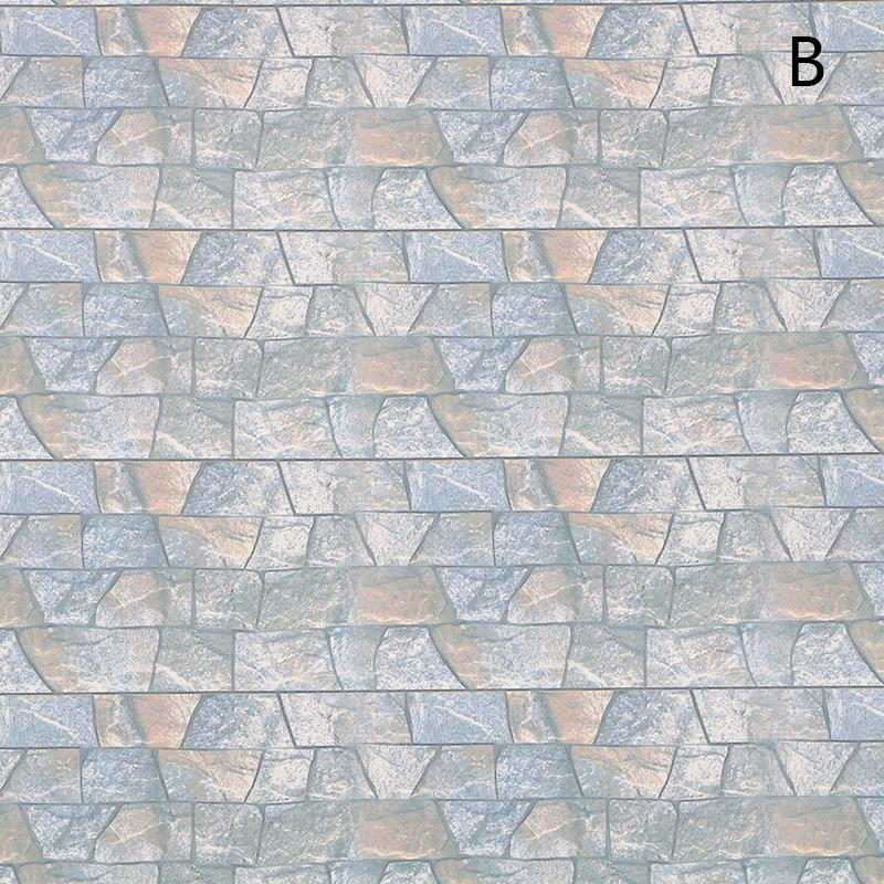 1:12 Dollhouse Miniature Floor Wallpaper House Decoration Sticker Accessories