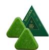 Натуральное травяное мыло Nativya Seven Green, Очищающий брусок, Треугольная форма, Зеленый, 100 г, 2 шт.