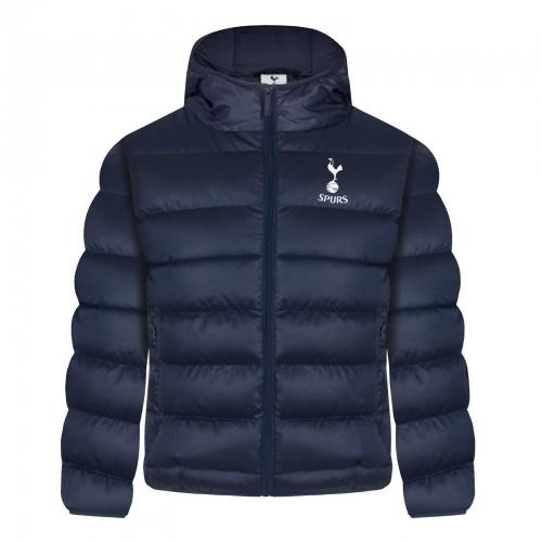 Tottenham Hotspur FC Boys Crest Quilted Jacket