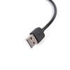 Приборная панель автомобиля с утопленным креплением USB 2.0 портовая панель удлинительный кабель-адаптер для Vigo Rav4