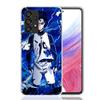 Blue Lock Isagi Yoichi Phone Case for Samsung Galaxy A52 A51 A50S A12 A22 A32 A72 A10S A30S A31 A71 Note 20 Ultra 10 Plus S10 Ga