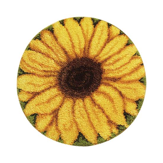 Набор для изготовления коврика с крючком для взрослых, предварительно напечатанная ткань, пряжа для вязания крючком, набор для самостоятельного изготовления коврика для двери, домашний декор, подарок для любителей рукоделия