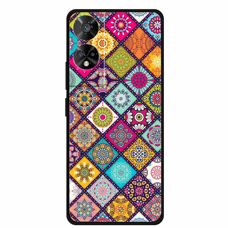 For TCL 50 SE Case Funny Painted Soft Silicone Back Cover for TCL 50 XE TPU Cool Skeleton Hand Protective Bumper Coque TCL 50