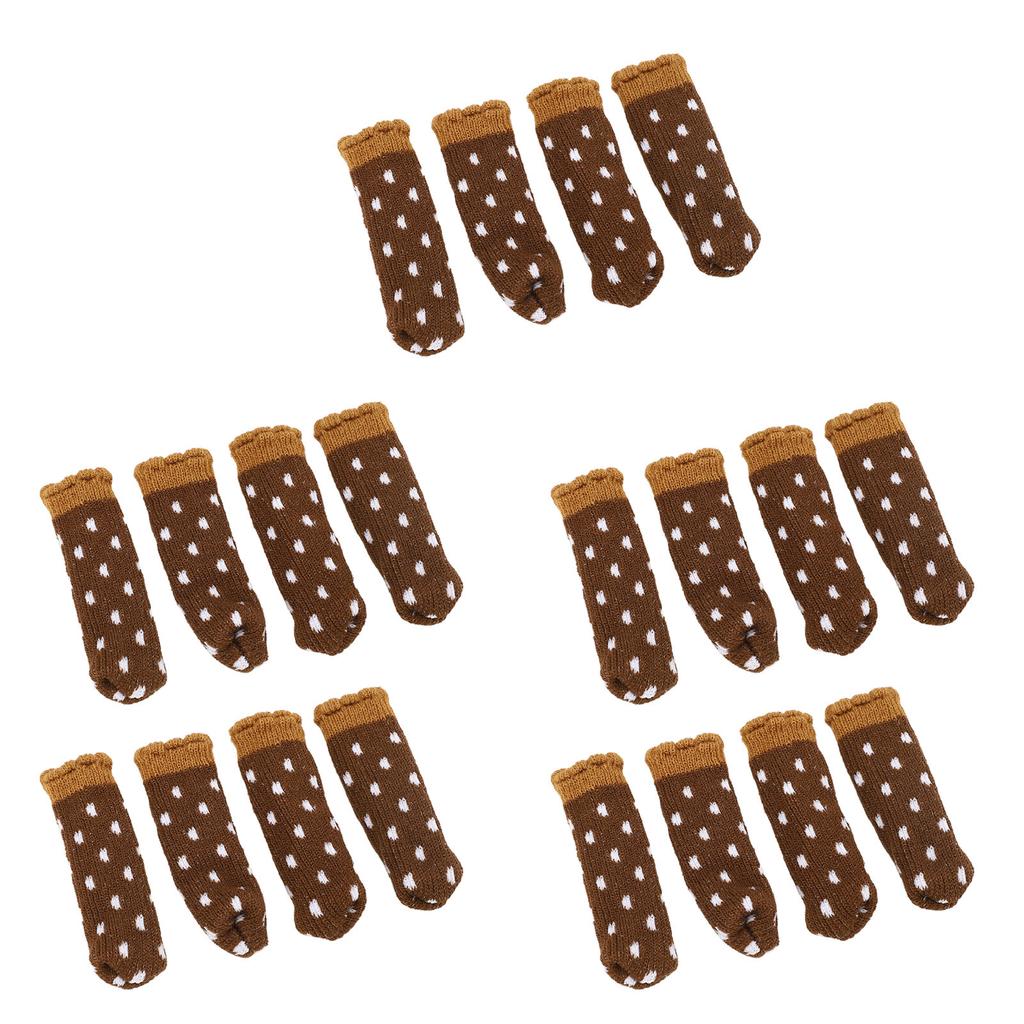 20 шт. чехлы для ножек мебели, бесшумные напольные защитные коврики, защитные ножки стульев для стульев и столов