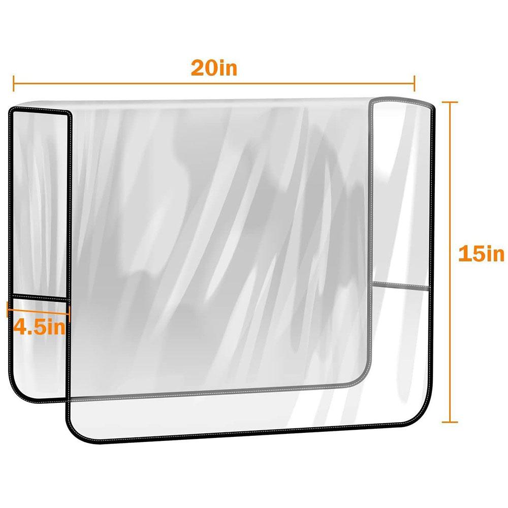 2 шт. квадратных чехла-протектора для салонного кресла, подходят для большинства салонных кресел