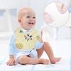 10/20Pcs Baby Cartoon Bib Set Breathable Baby Feeding Bibs Skin-friendly Drool Bib Good Absorbent Baby Bandana Bib Neckerchiefs