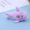 Cute Cartoon Stuffed Plush Shark Pendant Key Chain Ring Doll Toys For Kids Gifts