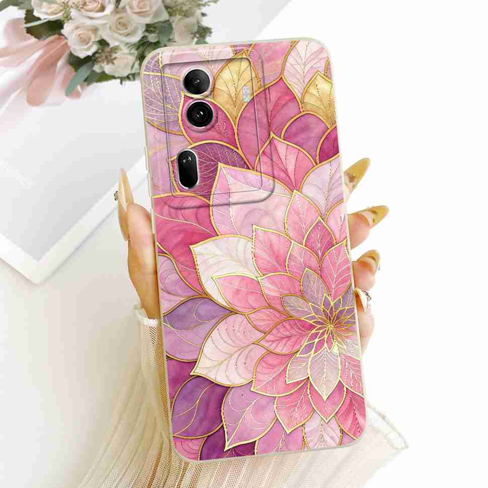 For Oppo Reno11 Pro 5G Case Fashion Cute Panda Cat Soft Silicone Back Cover For Reno11 Pro 5G CPH2607 Phone Cases Bumper