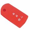 Jingyuqin 4 Buttons Car Silicone Remote Key Cover Case Fob For Mazda 2 3 5 6 8 Atenza CX5 CX-7 CX-9 MX-5 RX Keyrings Fold