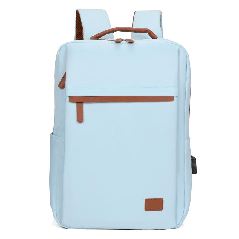 TS JYL laptop bag,Cross-Border Backpack Men Travel Simple Student Women Laptop Backpack