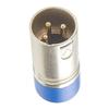 2X XLR 3-контактный терминатор DMX512, терминальное сопротивление для цифровых световых приборов с движущейся головой, сценическое освещение - B61B