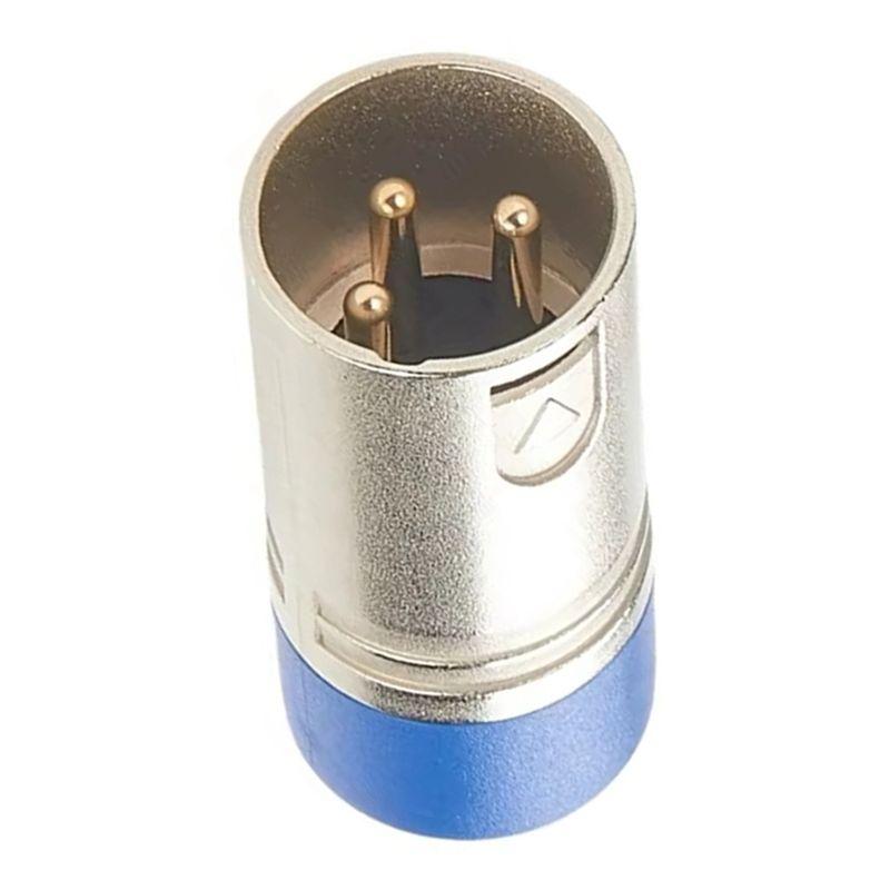 2X XLR 3-контактный терминатор DMX512, терминальное сопротивление для цифровых световых приборов с движущейся головой, сценическое освещение - B61B
