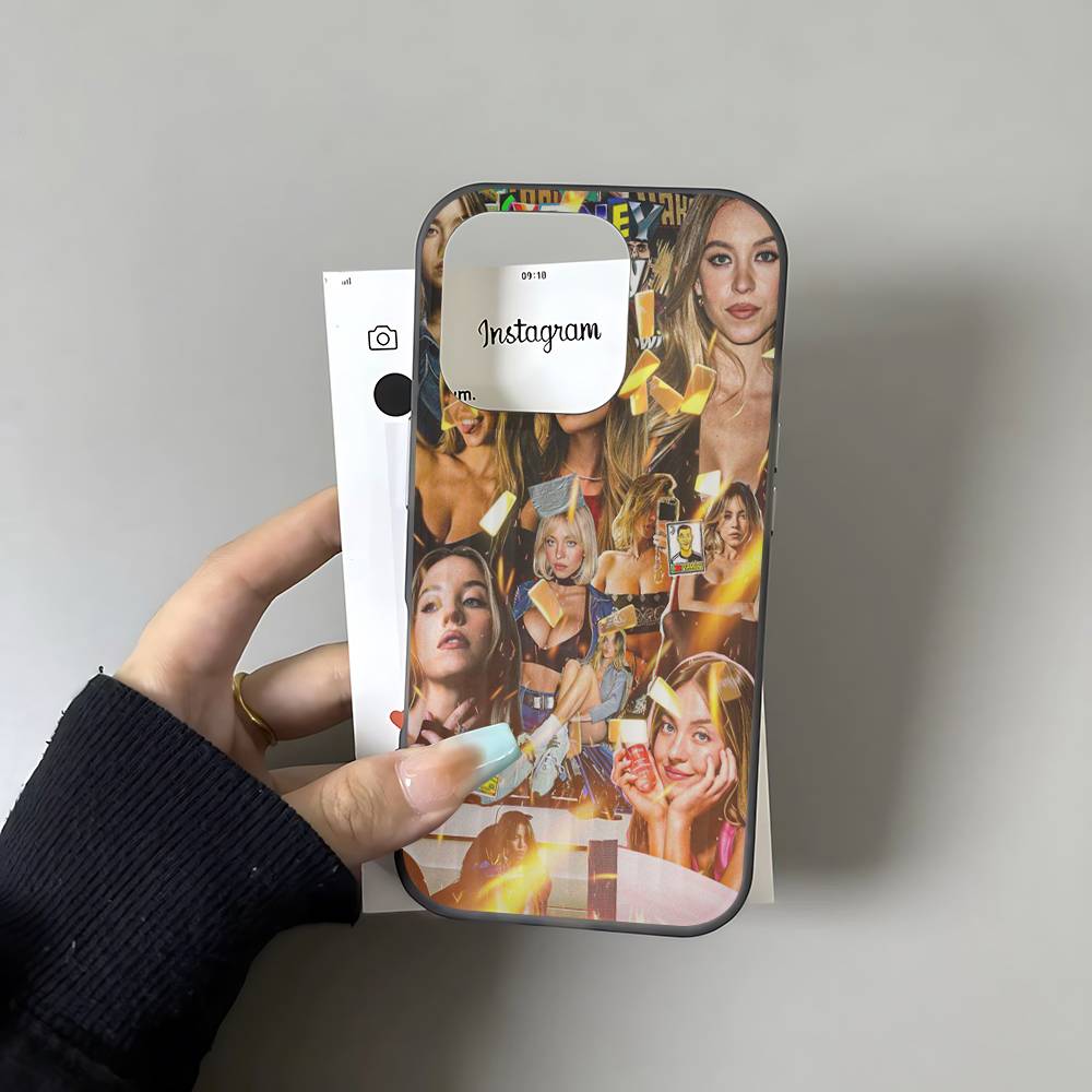 Певица Сидни С-Суини Для IPhone 17 16 15 14 Plus 13 12 11 Pro Max С ударопрочным защитным чехлом для телефона