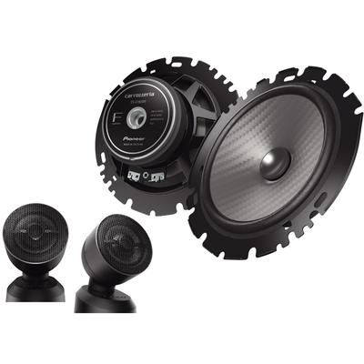 TS-F1650S 16 см Раздельные 2-полосные динамики Custom-Fit, Совместимы с Hi-Res, Carrozzeria