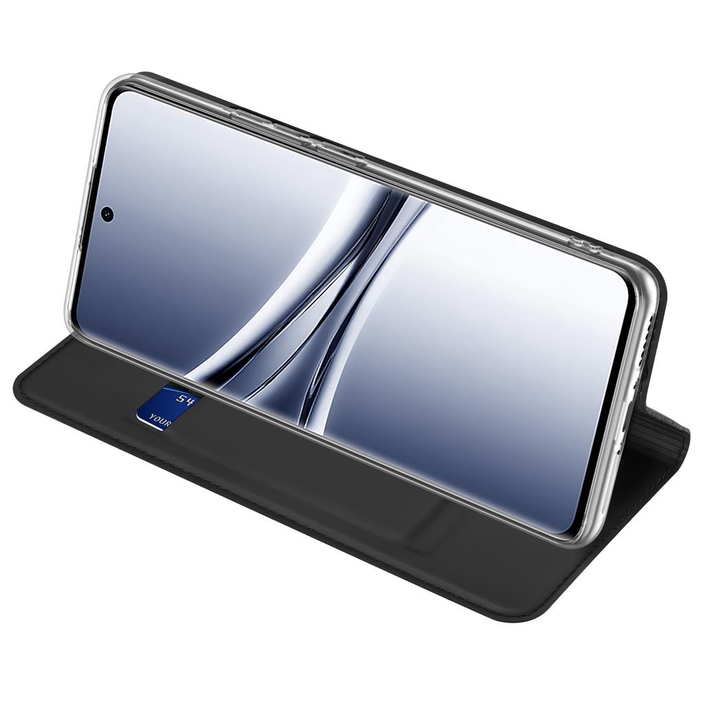 Для Xiaomi Poco M8 5G/Redmi Note 15 5G (Глобальный)/15 4G (Глобальный) Чехол DUX DUCIS серии Skin Pro из кожи с подставкой и держателем для карт