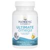 Nordic Naturals Ultimate Omega, Lemon, 1,280 Mg, 60 Softgels (640 Mg Per Softgel)