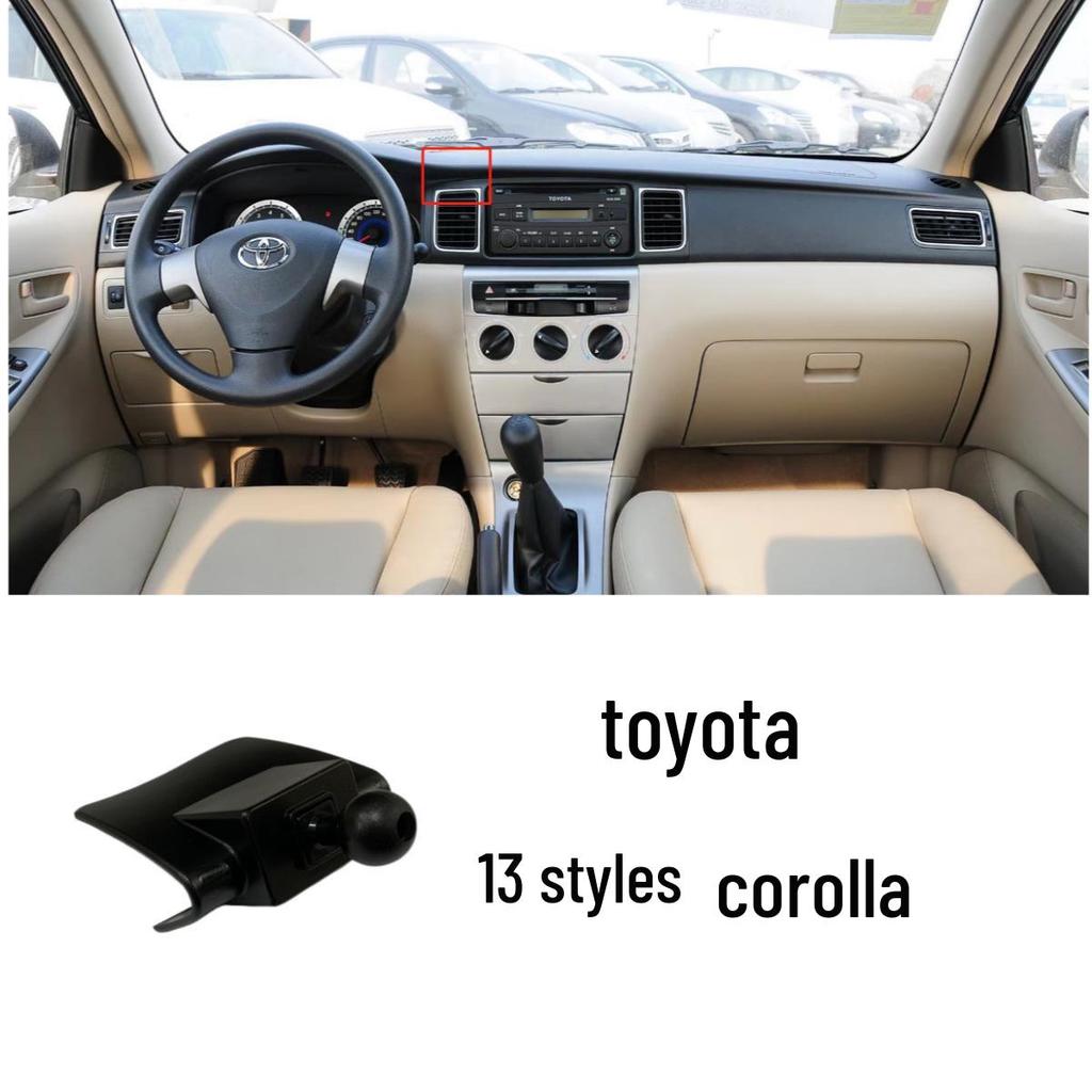 Автомобильный держатель для телефона для Toyota Camry 6-го поколения, Corolla, Highlander - Аксессуар с клипсой