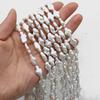 Белый жемчуг 9x14 мм крестообразные бусины для изготовления ювелирных изделий своими руками браслет серьги ожерелье аксессуар
