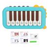 Kids Pocket Piano Keyboard Miniature 15 Keys Educational Musical Instruments Piano for Beginners