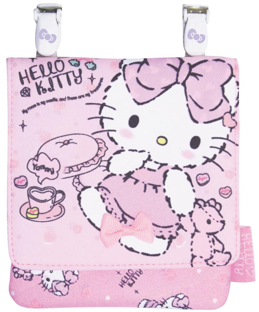 Hello Kitty Character Pouch with Clip TPP037 Multi-pocket