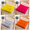 Chair Cushion Solid Color Anti Skid Wear-resistant Breathable Non-Slip Cushion for Home