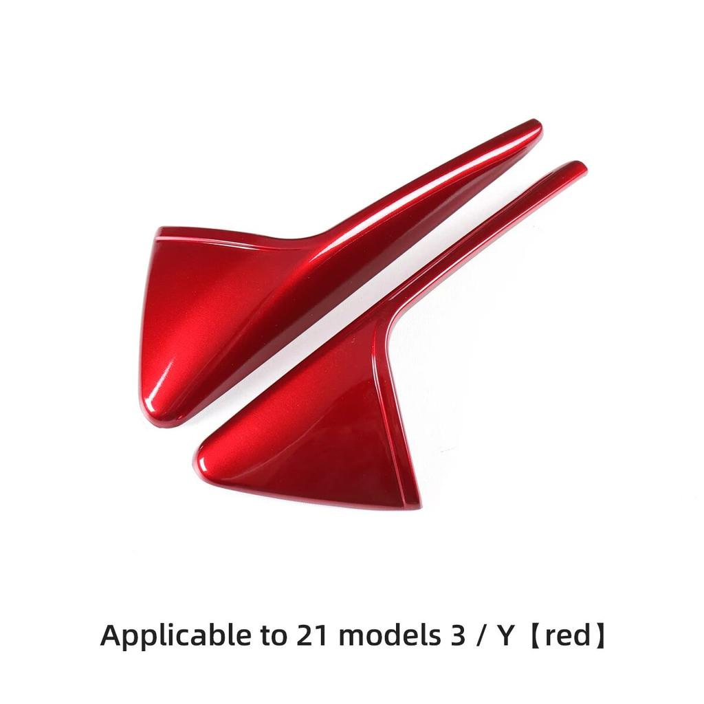 LUCKEASY для Tesla Model3 ModelY 2018-2022, модифицированный внешний вид автомобиля, боковое крыло, камера, защитный чехол из углеродного волокна, защитная крышка