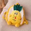Zipper Plush Pineapple Bag Cartoon Animal Anime Plush Doll Backpack Little Turtle Backpack  Unisex