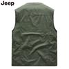 Jeep Мужской повседневный жилет для улицы с несколькими карманами